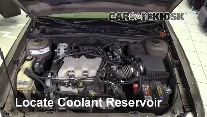 2002 Chevrolet Malibu LS 3.1L V6 Coolant (Antifreeze) Check Coolant Level